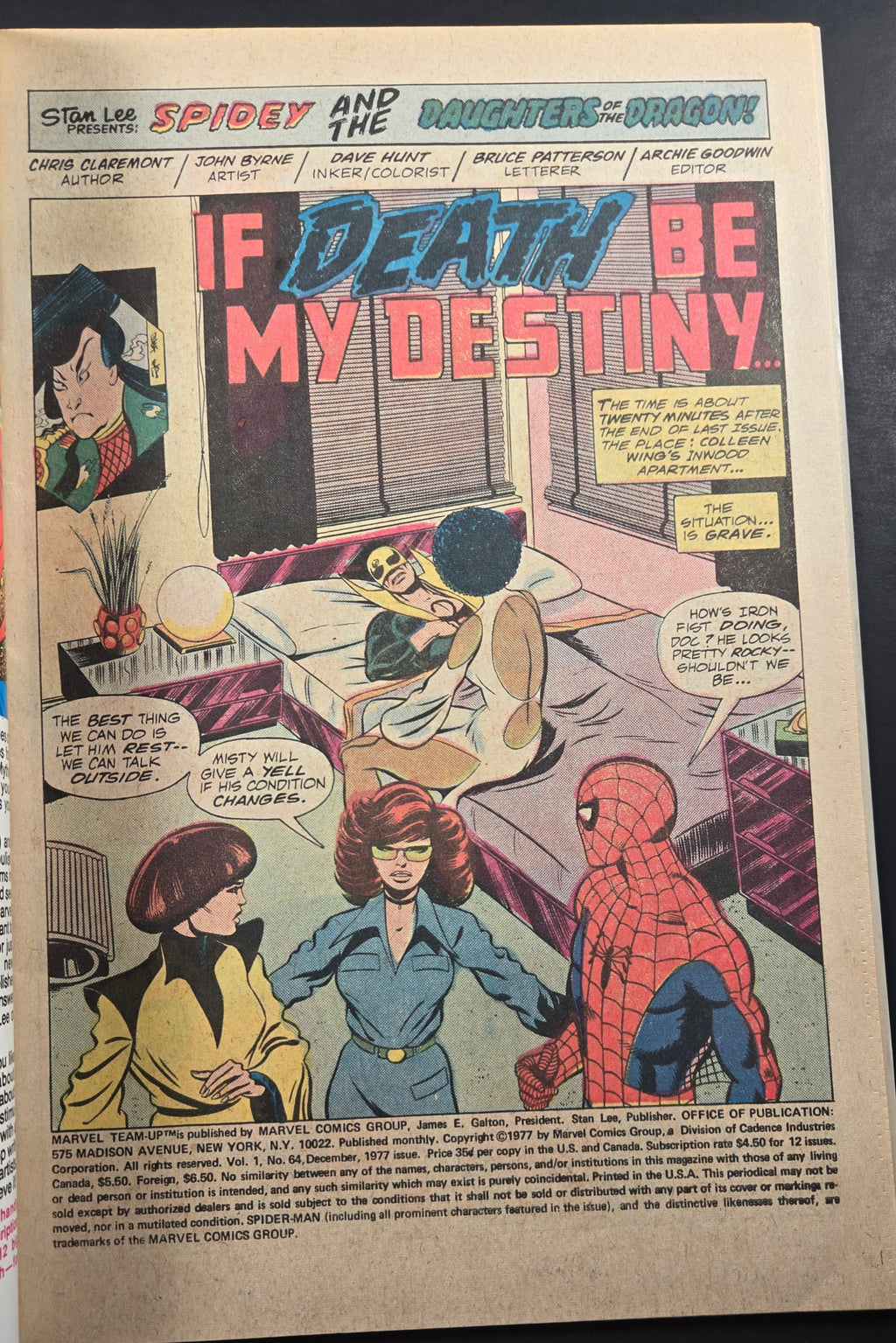 Marvel Team-Up #64 (Marvel Comics December 1977) VF+