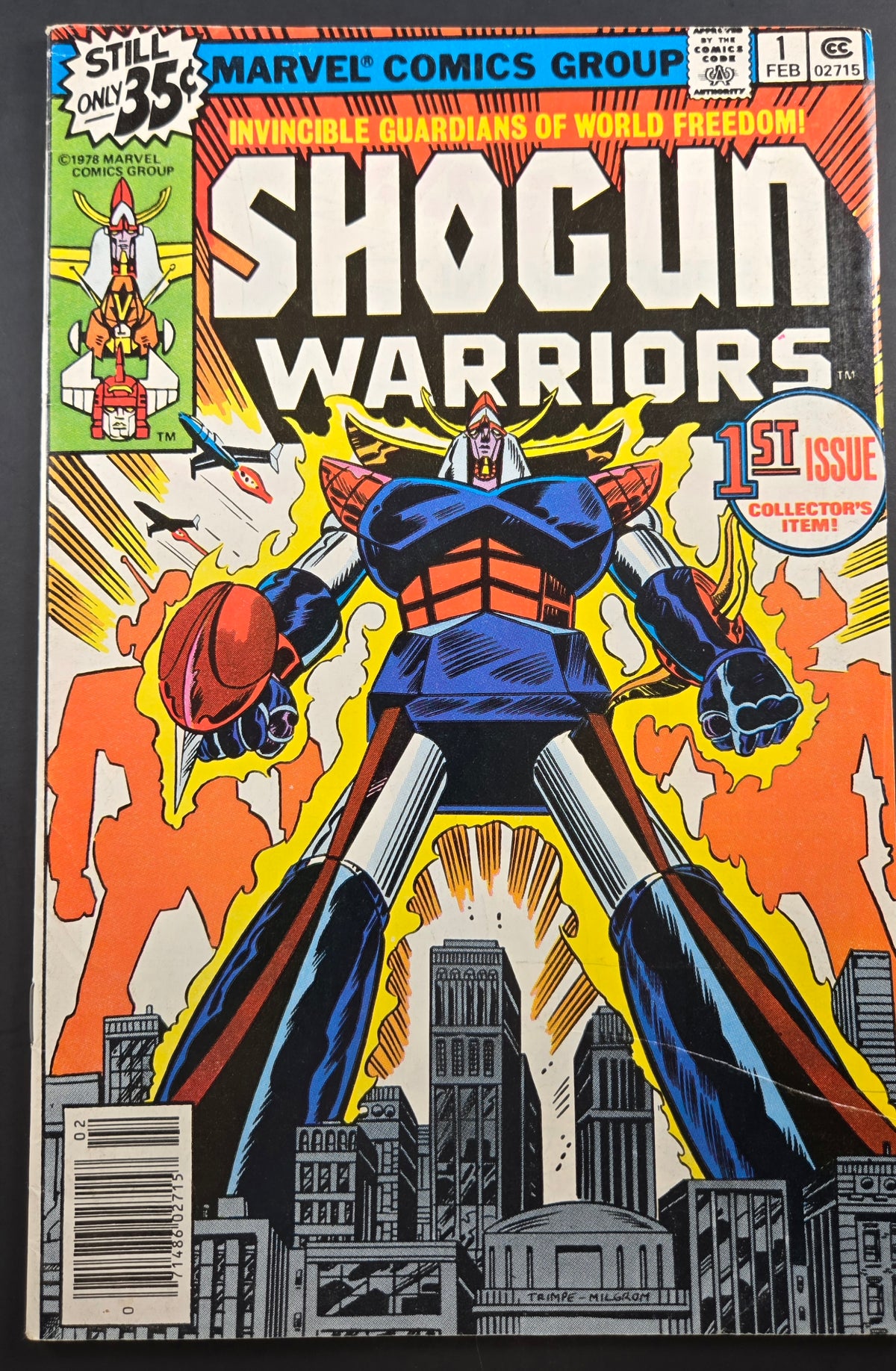 Shogun Warriors #1 (Marvel Comics February 1979) VF+