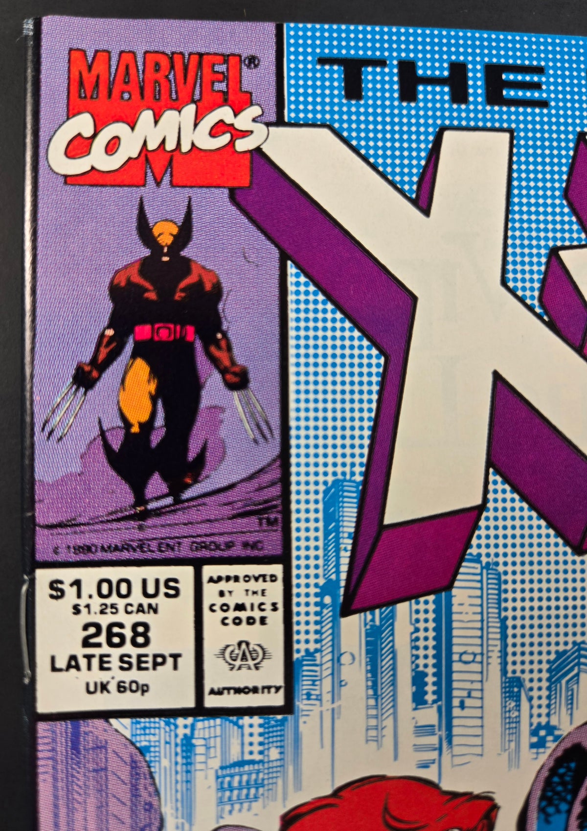 The Uncanny X-Men #268 (Marvel Comics Late September 1990) VF/NM