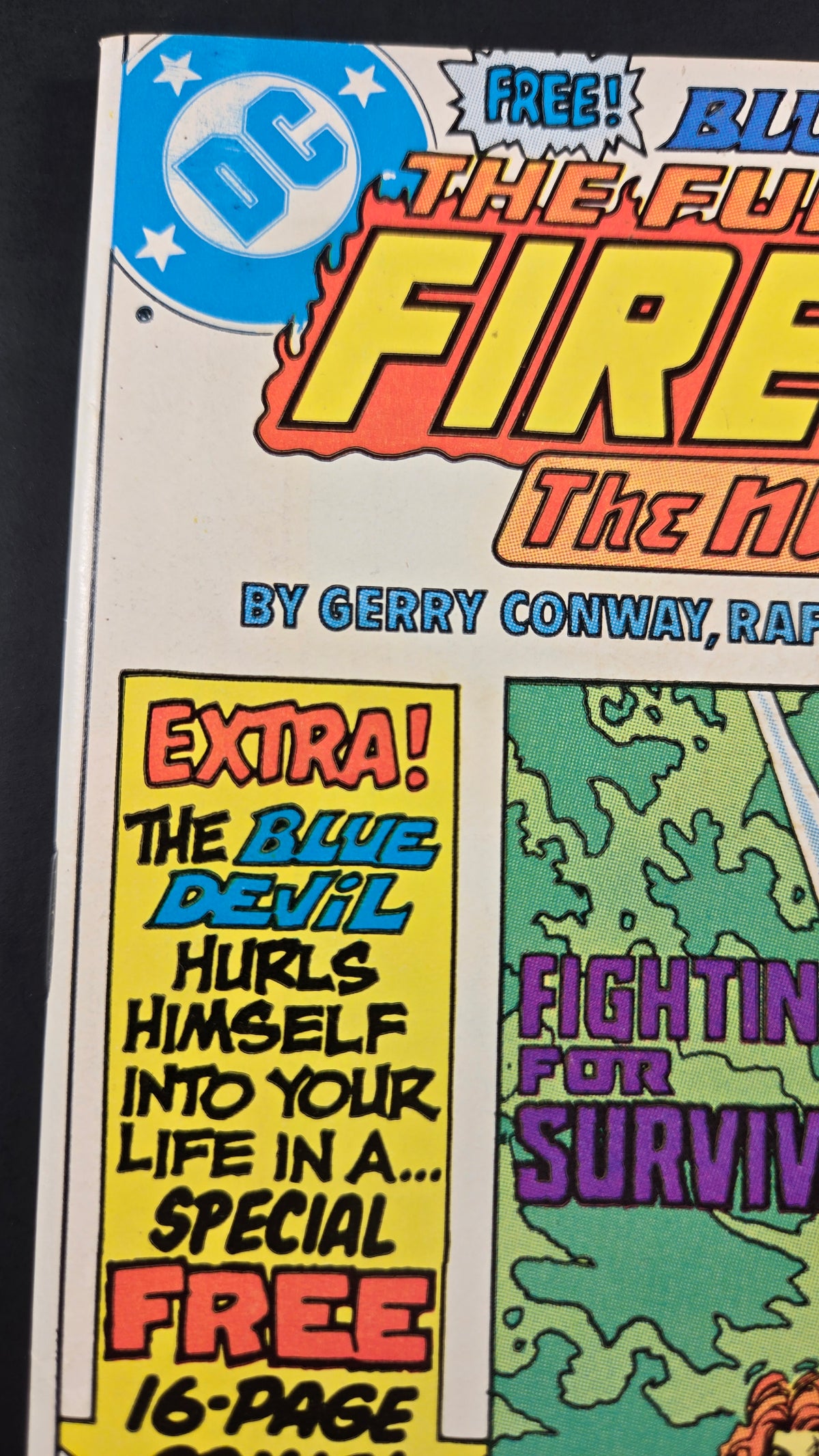 Fury of Firestorm #24 FN/VF 1984 DC Comics 1st Blue Devil
