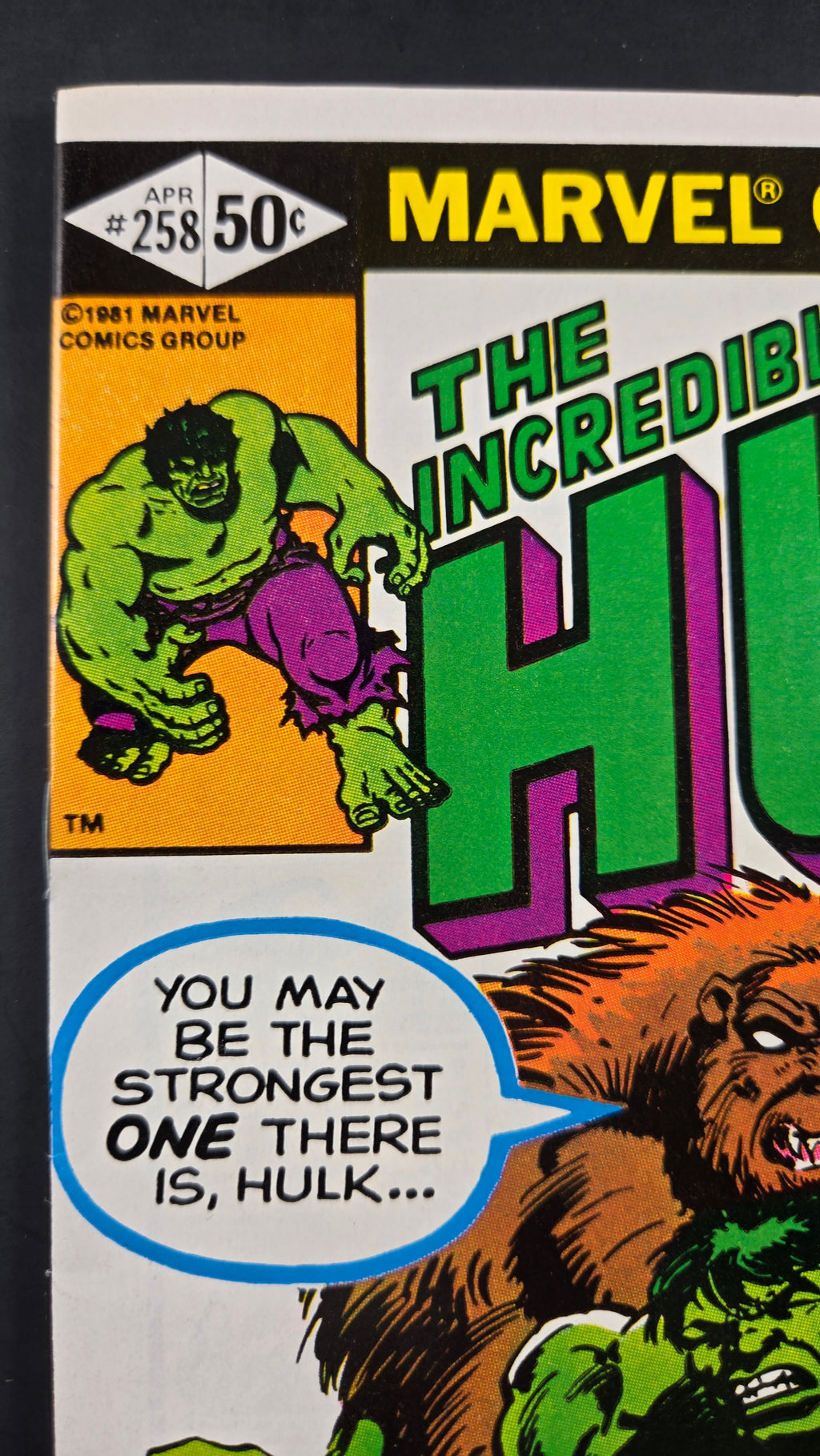 Incredible Hulk #258 Marvel 1981 1st full team app. The Soviet Super-Soldiers!! VF/NM