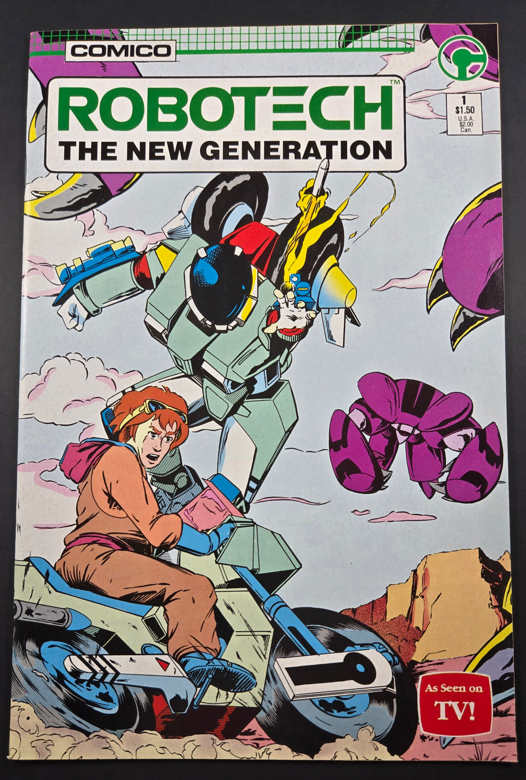 Robotech: the New Generation #1 (Comico Comics July 1985)