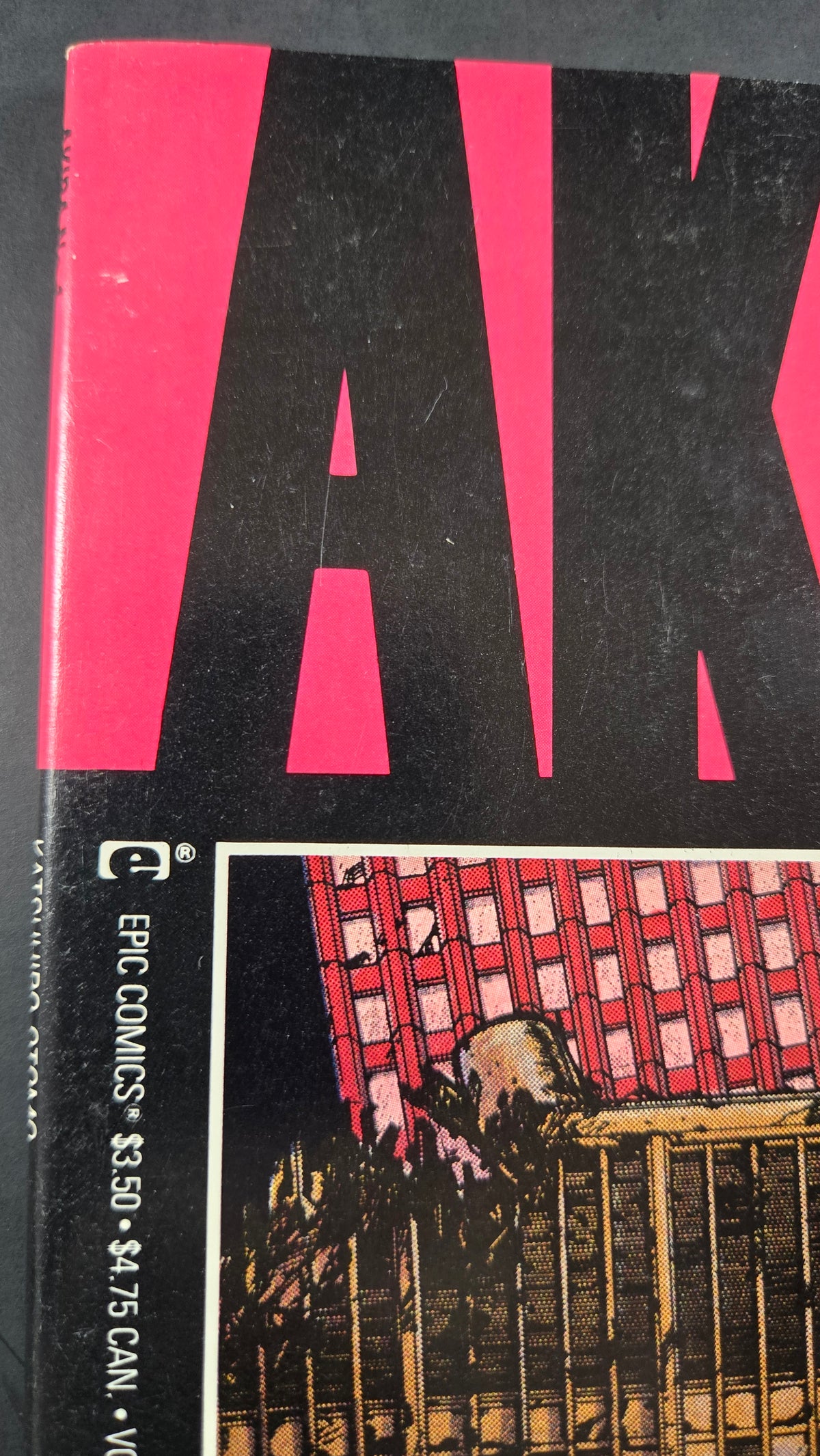 Akira #1  1988 Epic Comics – 1st Printing Full Color