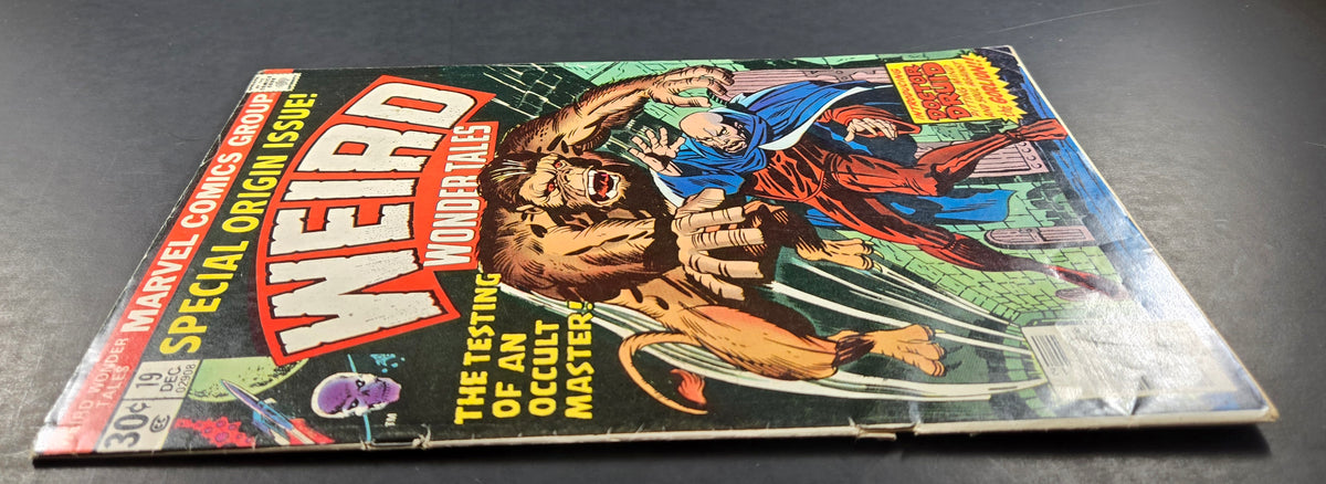 Weird Wonder Tales #19 (Marvel Comics December 1976)Origin & 1st "Dr. Druid" VG/FN