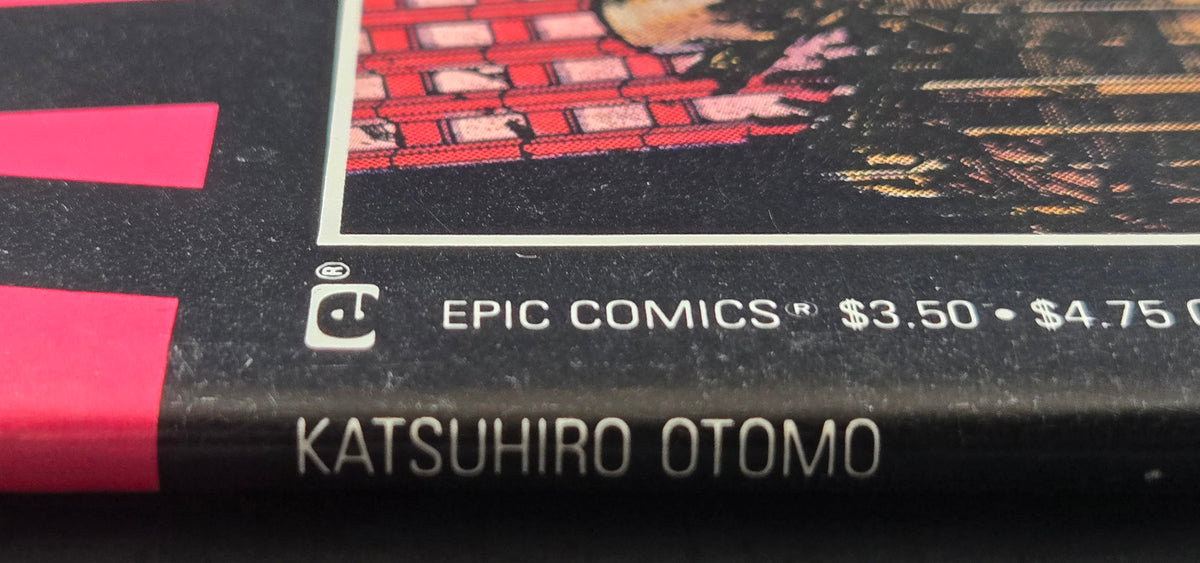 Akira #1  1988 Epic Comics – 1st Printing Full Color
