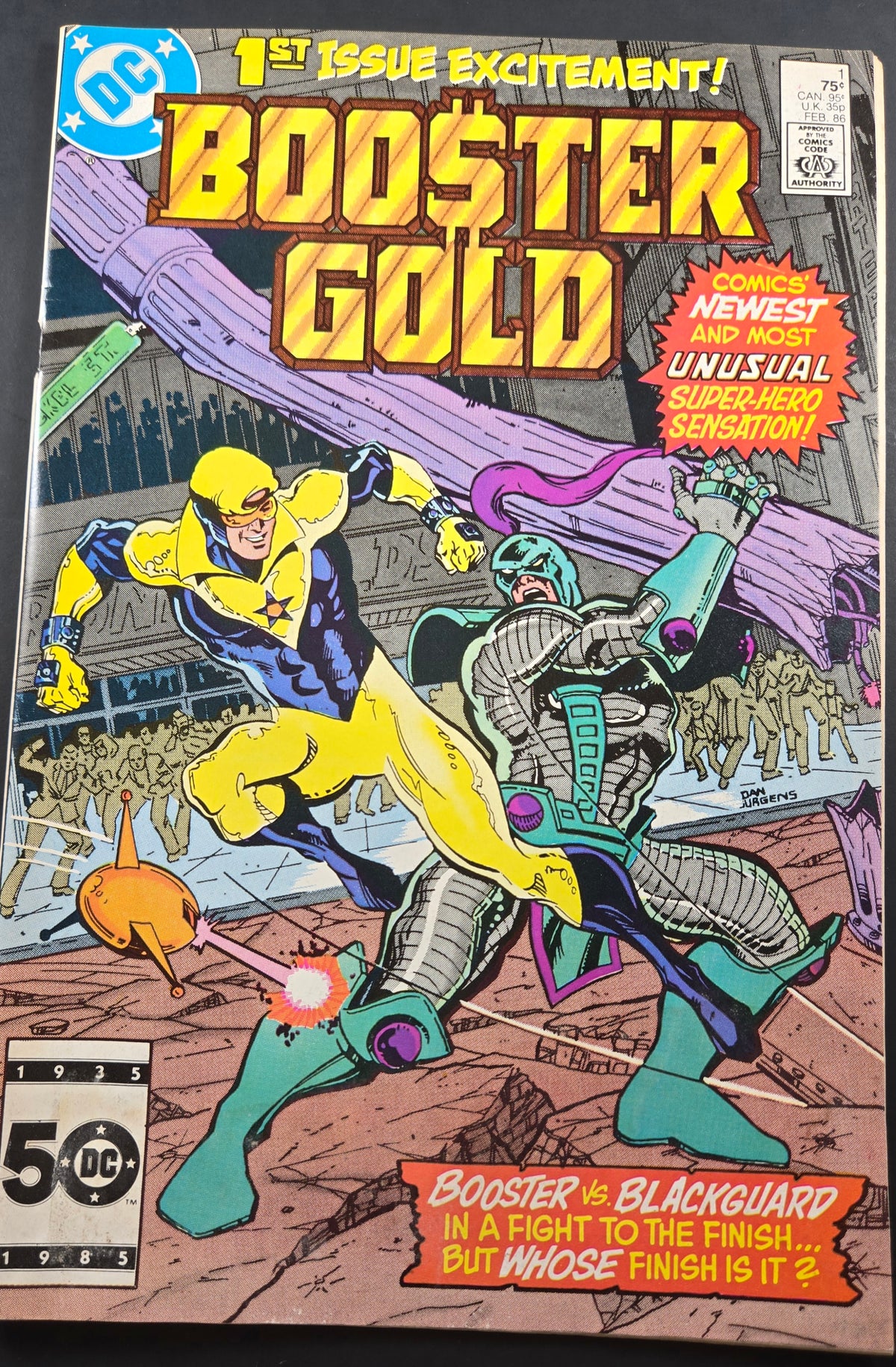 Booster Gold #1 (DC Comics February 1986)
