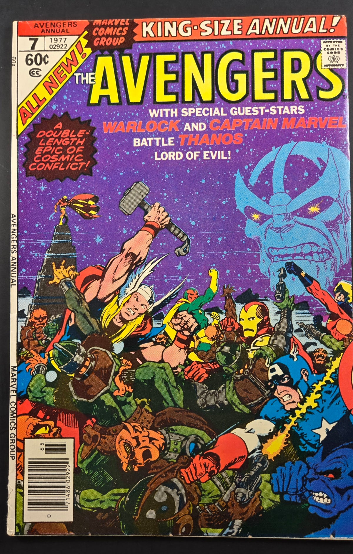The Avengers Annual #7 (Marvel Comics November 1977) VF