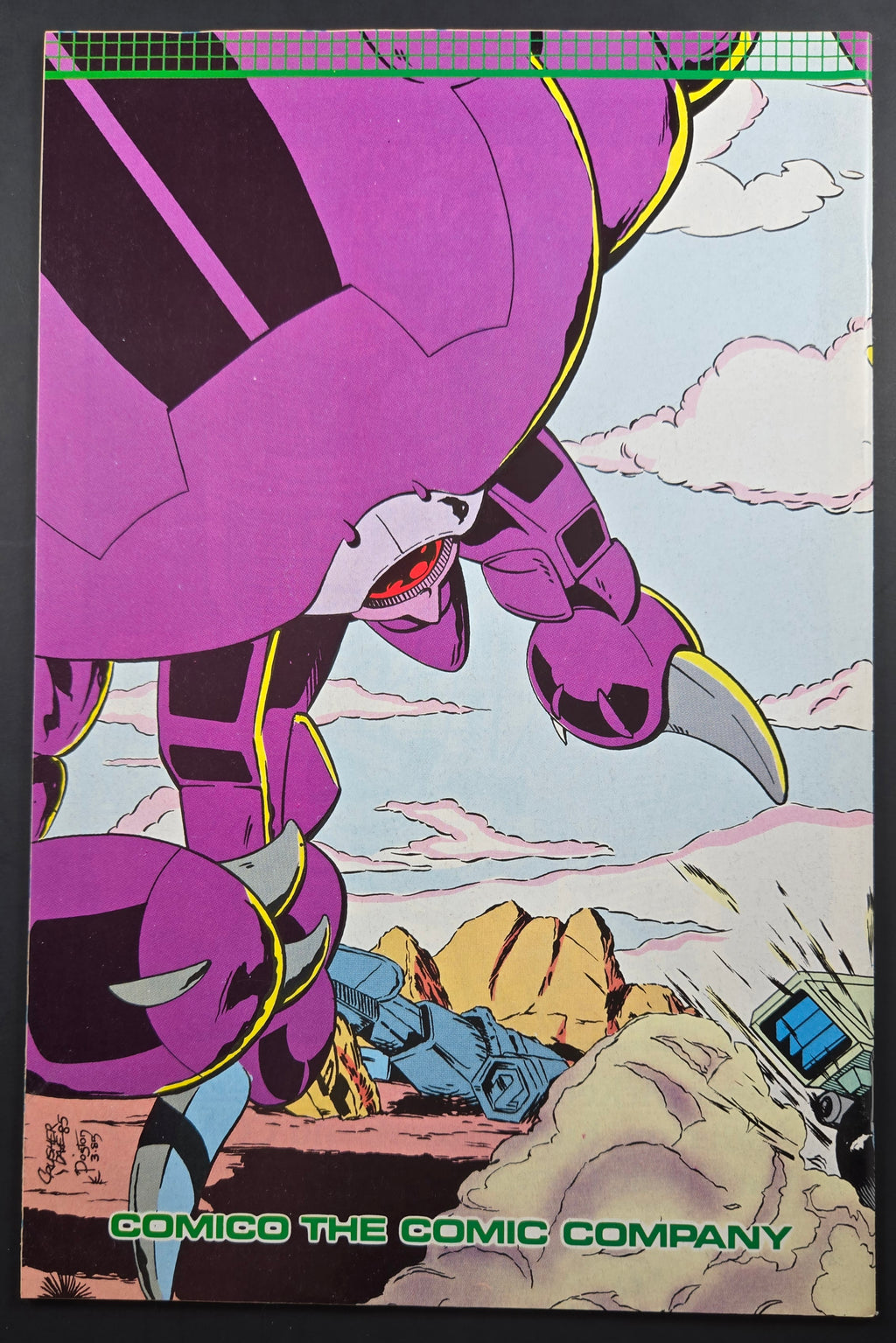Robotech: the New Generation #1 (Comico Comics July 1985)