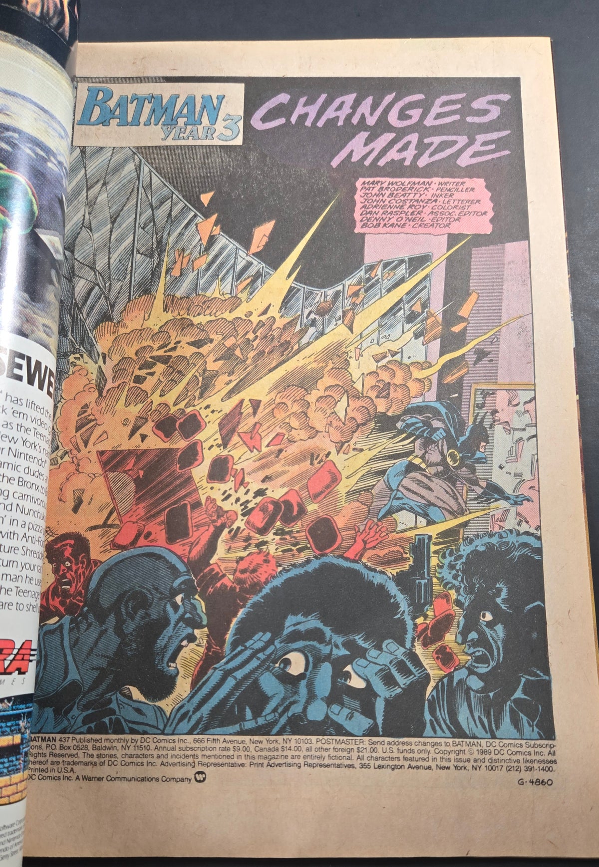 Batman #437 (DC Comics Late August 1989)