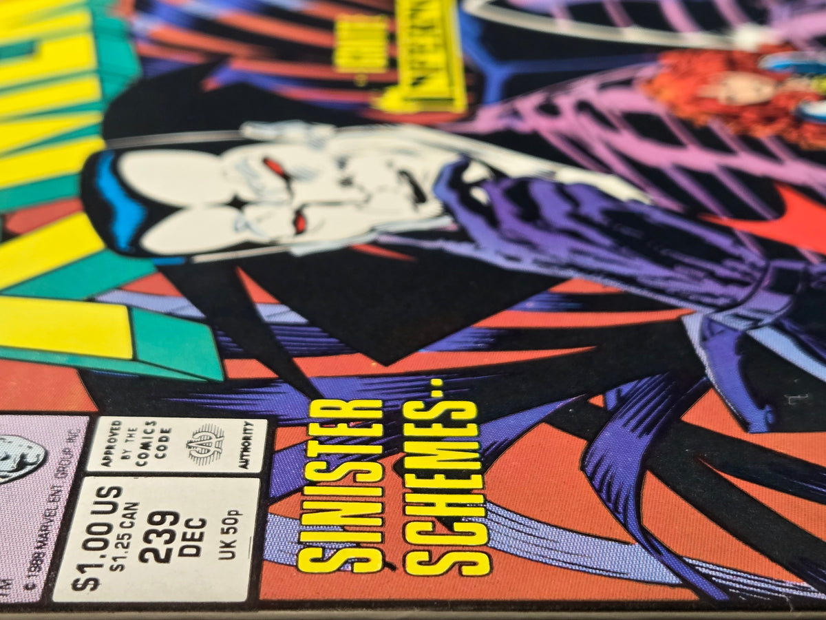 The Uncanny X-Men #239 (Marvel Comics December 1988) 2nd Mr. Sinister!! VF/NM